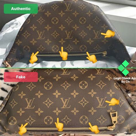 real vs fake louis vuitton fanny pack|louis vuitton fanny pack dupe.